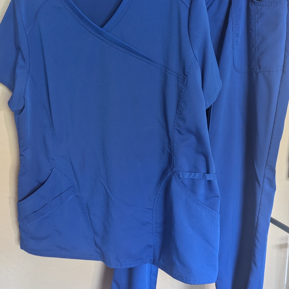 Blue Scrub Set
